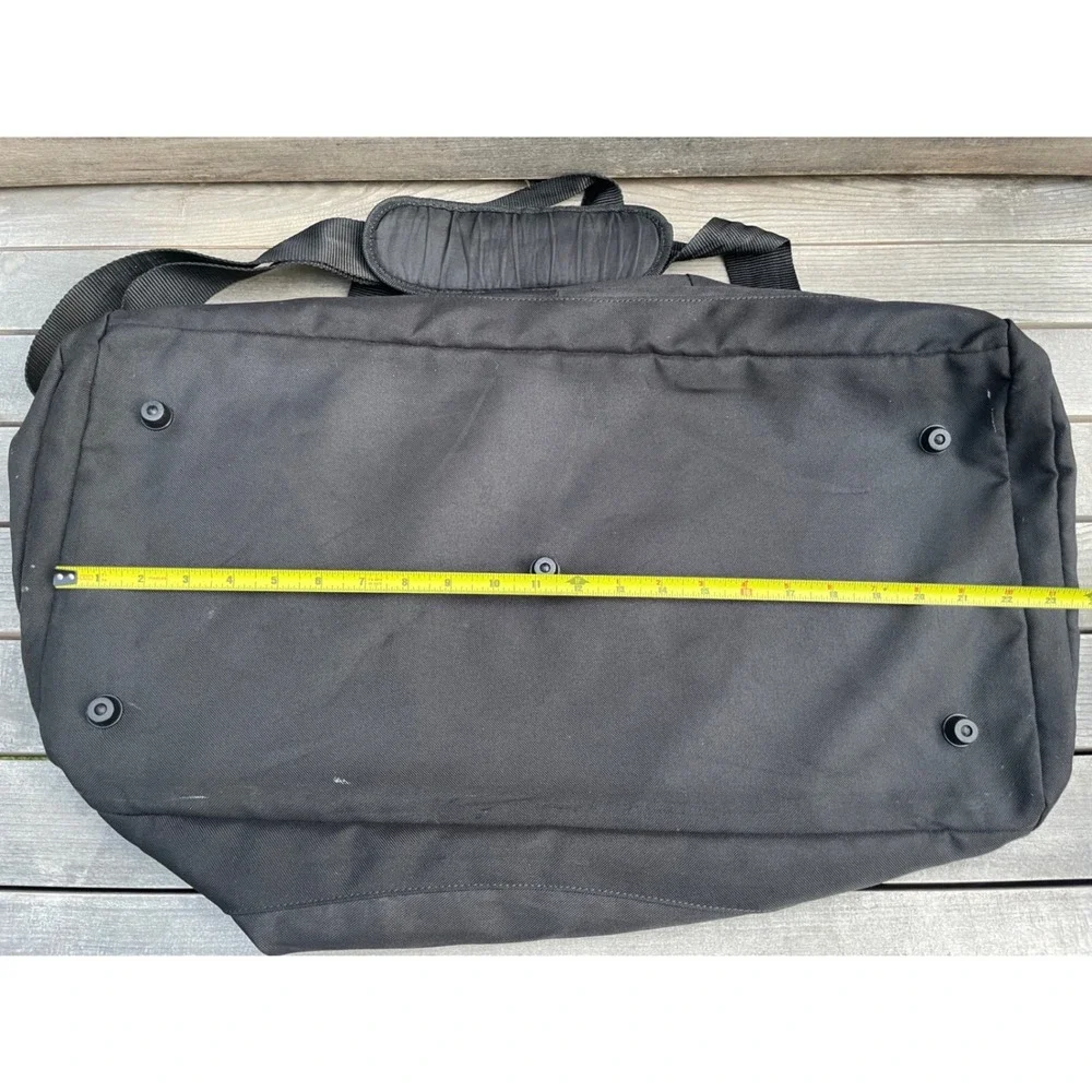 Puma Ferrari Scuderia Duffel Bag Black White Racing Travel Gym Bag 51592-00